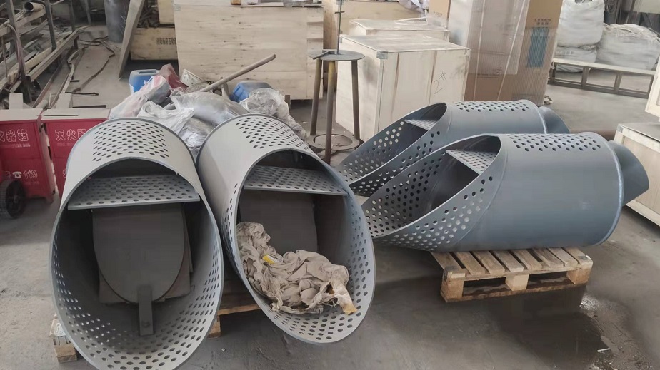 某客户订购的4台全覆盖式A325翼阀